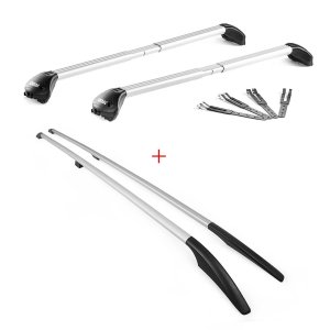 Subaru Crosstrek Roof Rack - Omac - 6802933 + 2616933-SET - Gray - '13-'17